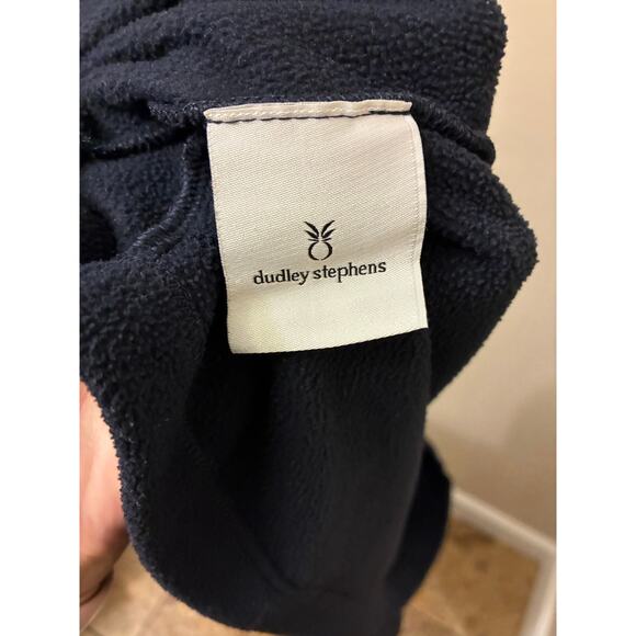 Dudley Stephens Navy Park Slope Fleece Turtleneck Pullover Sweatshirt XXL - Picture 4 of 8